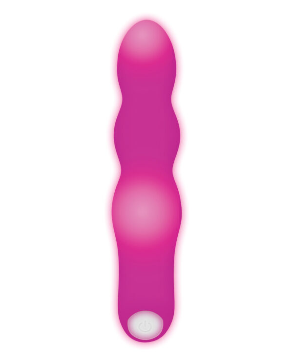 Evolved Afterglow Light Up Vibrator - Pink - Image 5