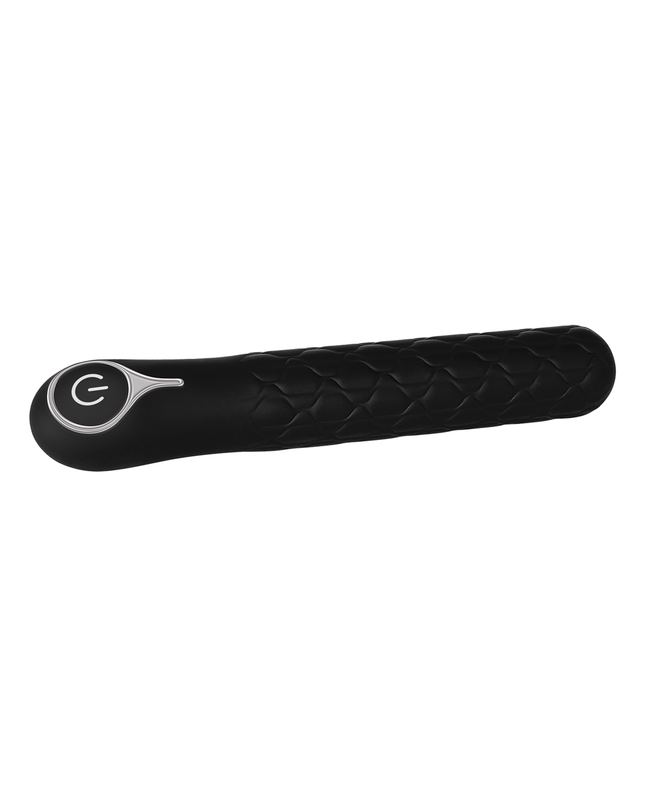 Evolved Quilted Love Rechargeable Vibrator - Black - Image 4