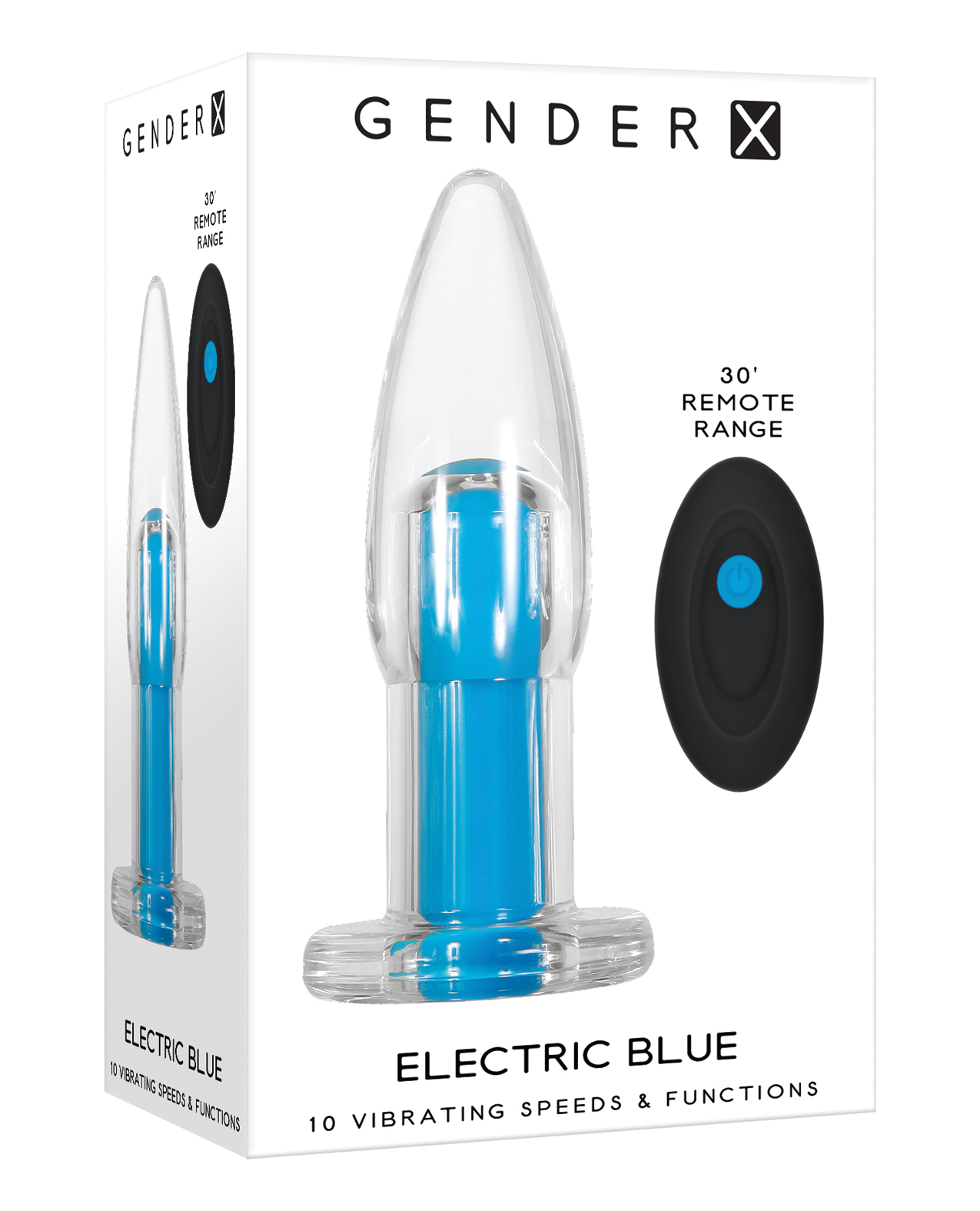 Gender X Electric Blue - Clear/Blue - Image 3