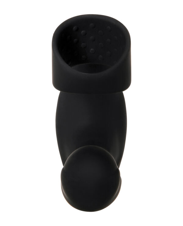 Zero Tolerance Strapped & Tapped Rechargeable Prostate Vibrator - Black - Image 5