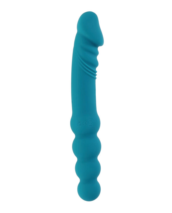 Evolved Flip Flop Dual-Sided Vibrator - Teal - Image 3