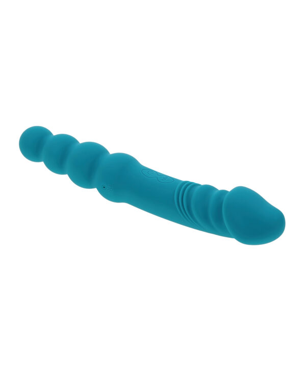 Evolved Flip Flop Dual-Sided Vibrator - Teal - Image 4
