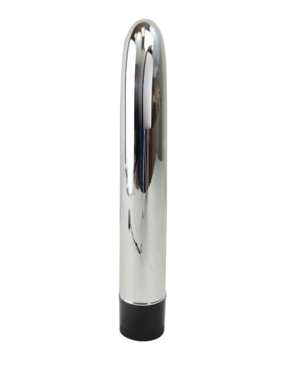 Voodoo 9" Multi Speed Vibrator - Silver - Image 2