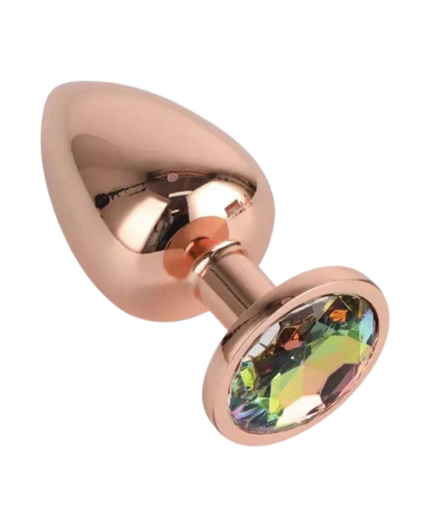 Gender Fluid Excite! Plug - Rose Gold - Image 4