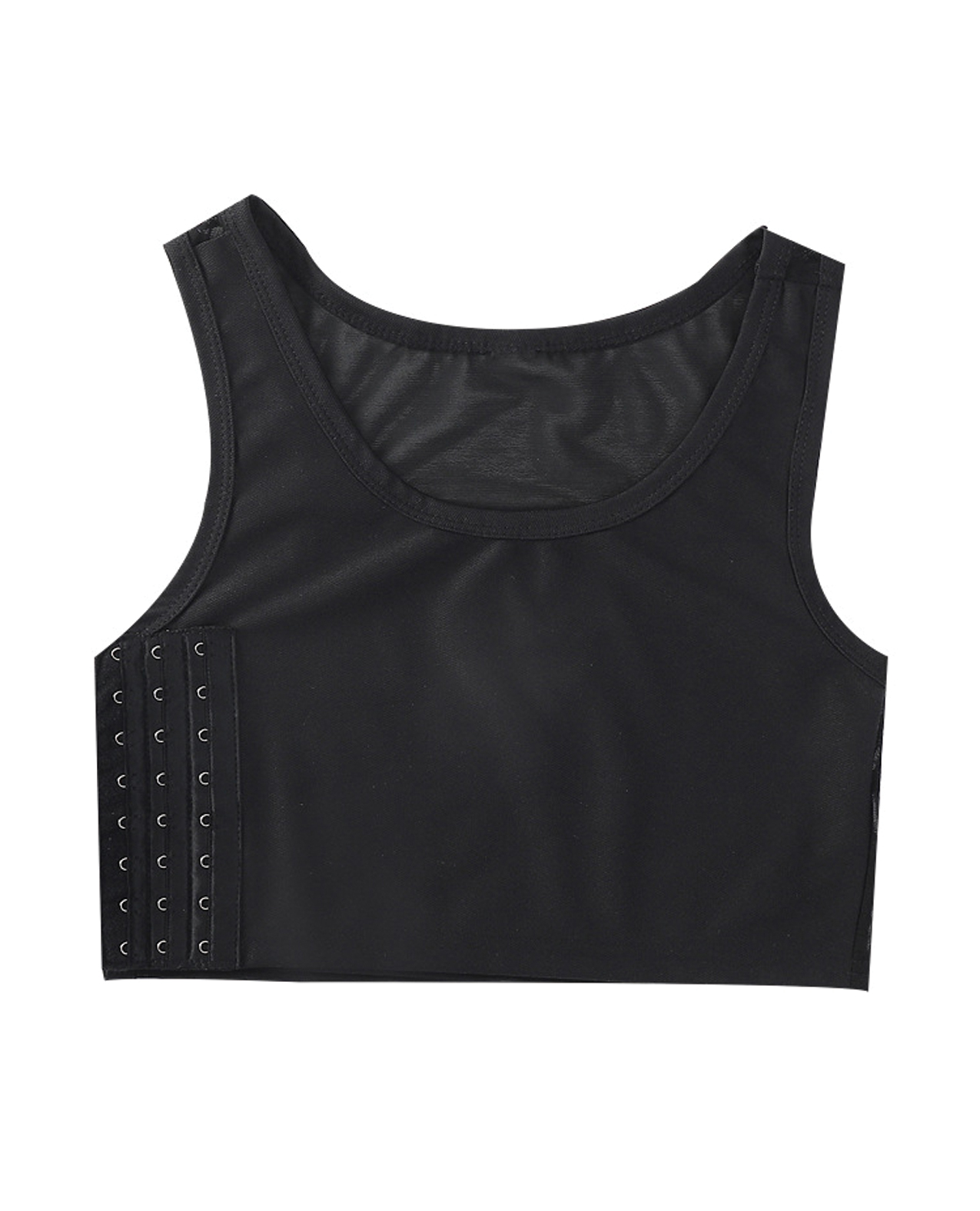 Gender Fluid Chest Compression Binder  - XXL Black - Image 2