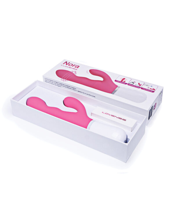 Lovense Nora Rotating Head Rabbit - Pink - Image 3