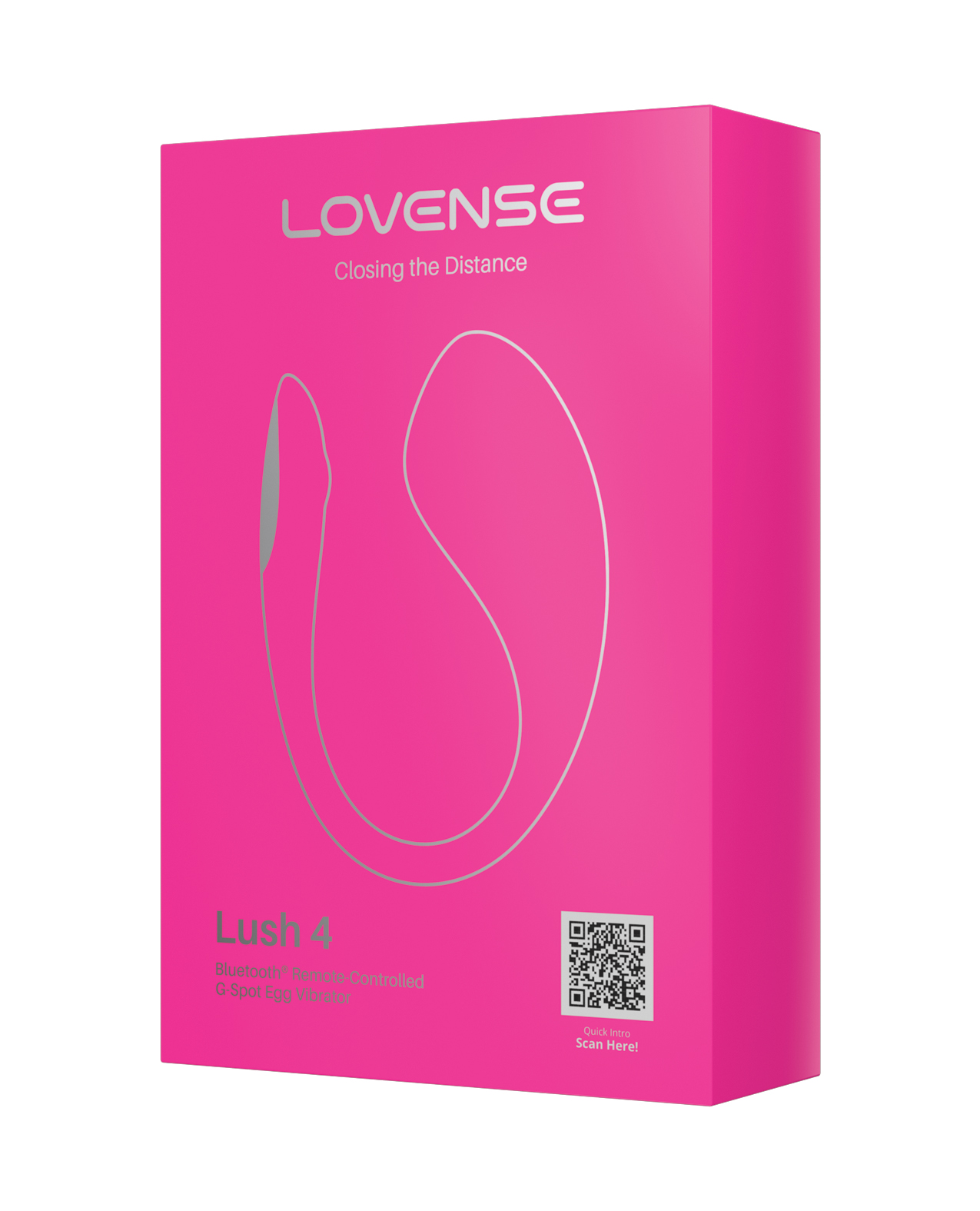 Lovense Lush 4.0 Bluetooth G-Spot Egg Camming Vibrator - Pink - Image 2
