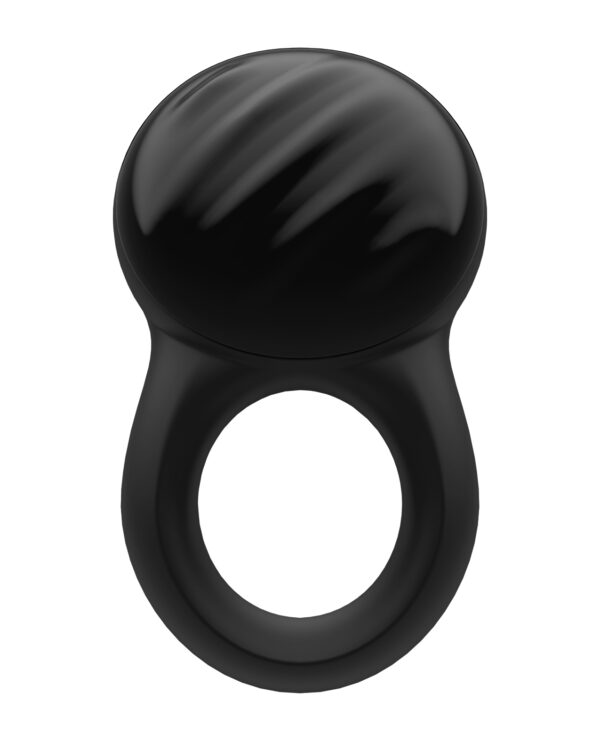 Satisfyer Signet Ring w/Bluetooth App - Black - Image 2