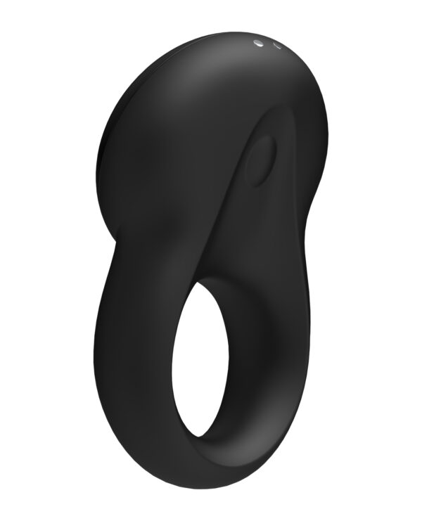 Satisfyer Signet Ring w/Bluetooth App - Black - Image 3