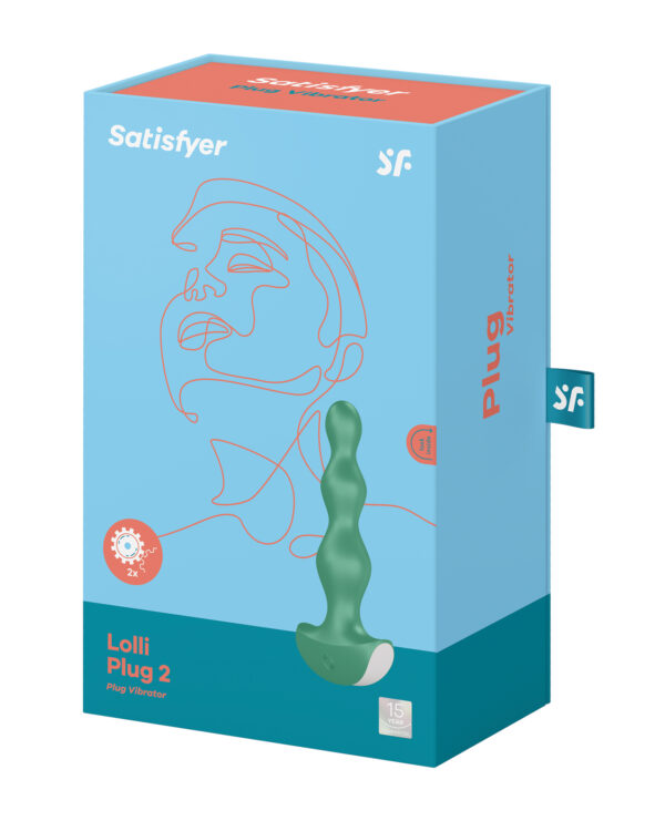 Satisfyer Lolli Plug 2 - Green - Image 2
