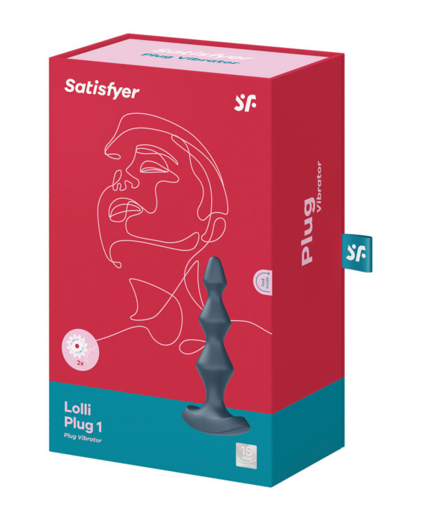 Satisfyer Lolli Plug 1 - Dark Teal - Image 5