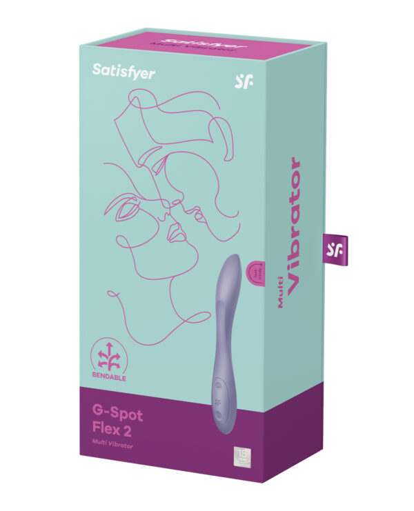 Satisfyer G Spot Flex 2 - Dark Violet - Image 5