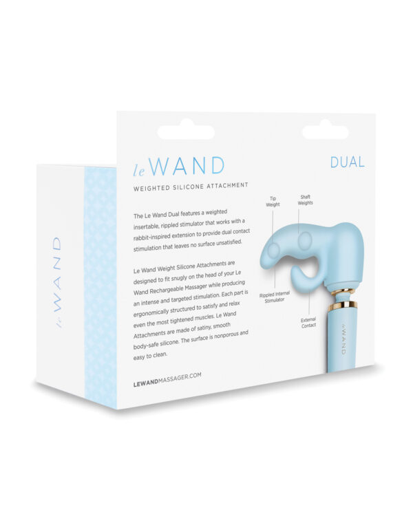 Le Wand Dual Weighted Silicone Attachment - Image 2