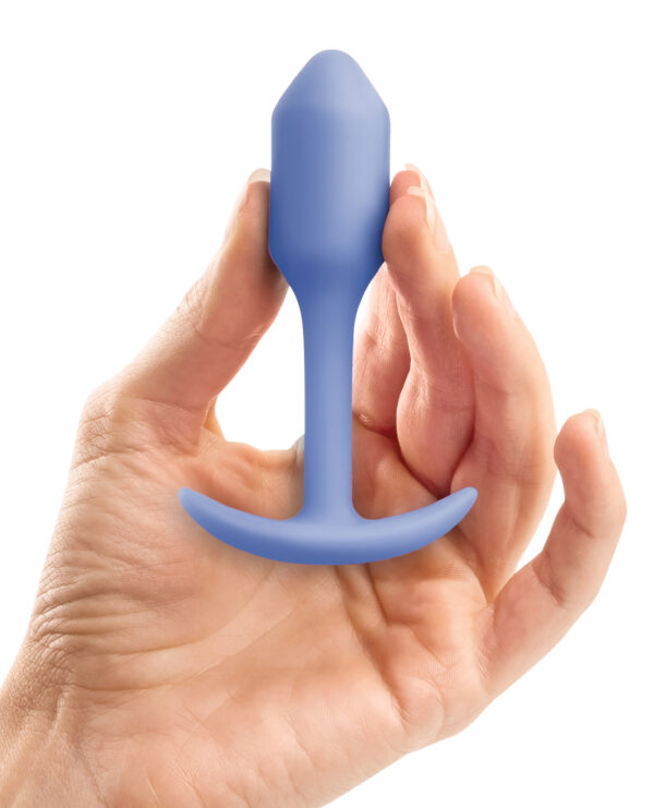 b-Vibe Weighted Snug Plug 1 - 55 g Violet - Image 4