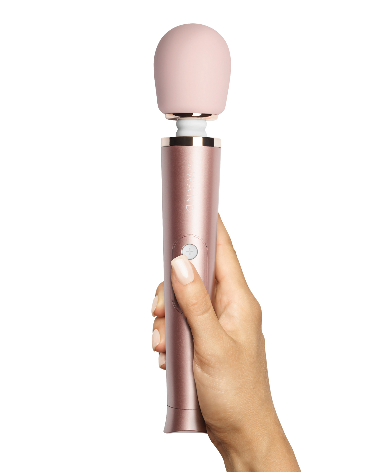 Le Wand Petite Rechargeable Vibrating Massager - Rose Gold - Image 3
