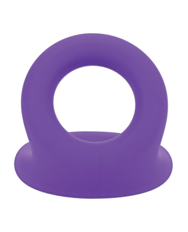 Tantus Uplift Silicone C Ring - Lilac - Image 4