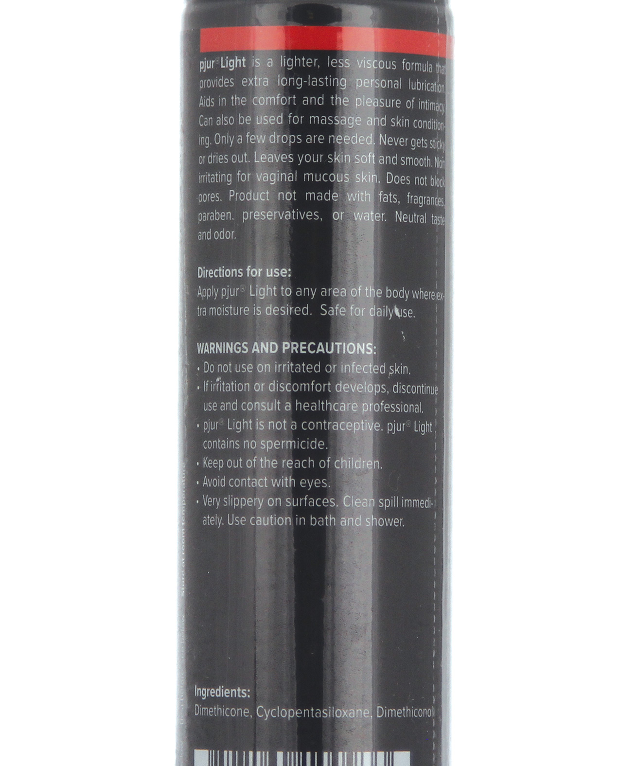 Pjur Original Light Silicone Personal Lubricant - 100 ml Bottle - Image 2