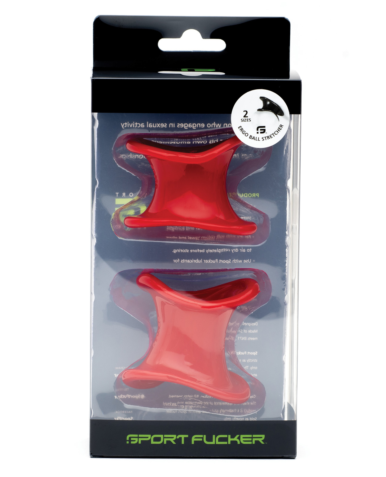 Sport Fucker Ergonomic Ball Stretcher Kit - Red - Image 2