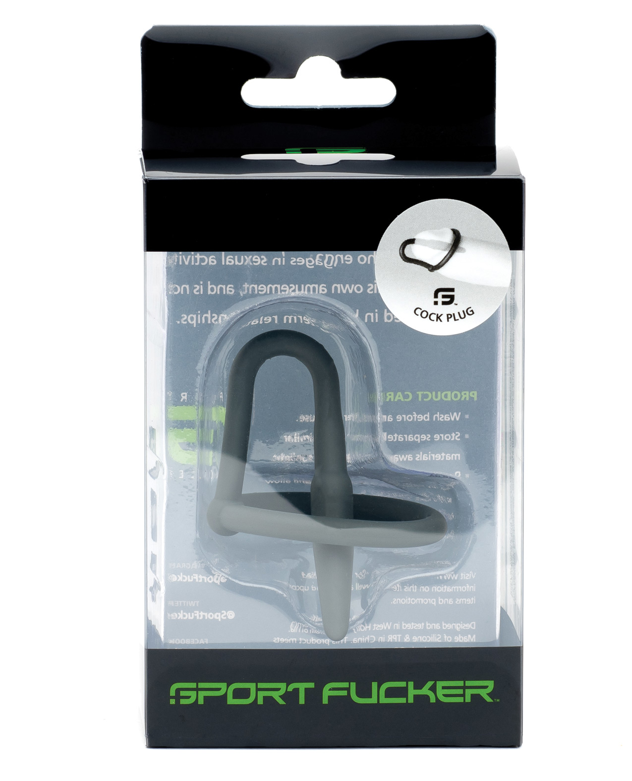 Sport Fucker Cock Plug - Metal - Image 2