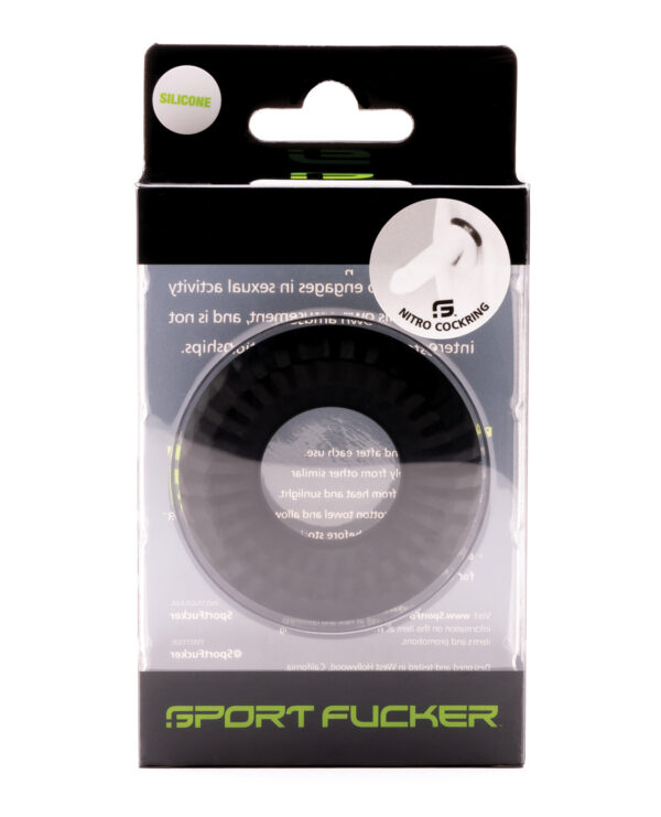 Sport Fucker Nitro Ring - Black - Image 2