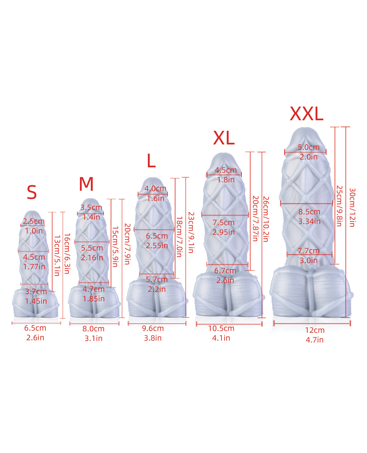 665 Fetishique - L Silver - Image 4