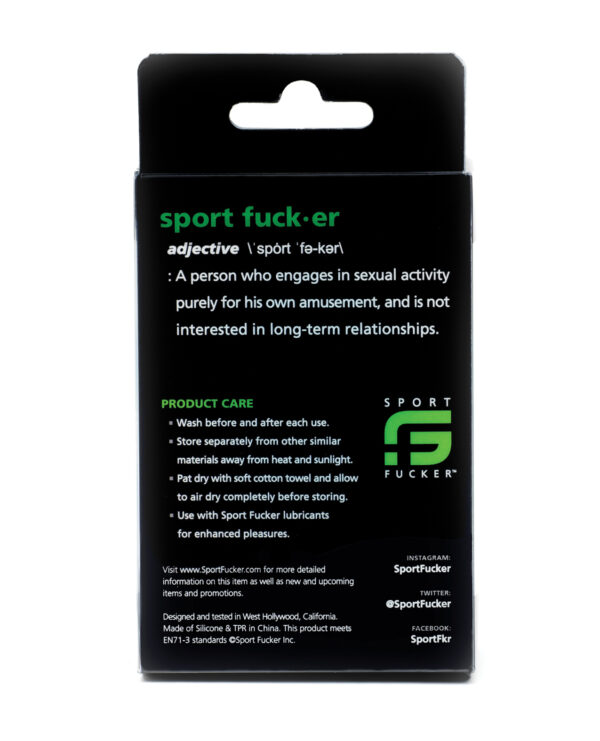Sport Fucker Chubby Cockring - Ice Blue - Image 3