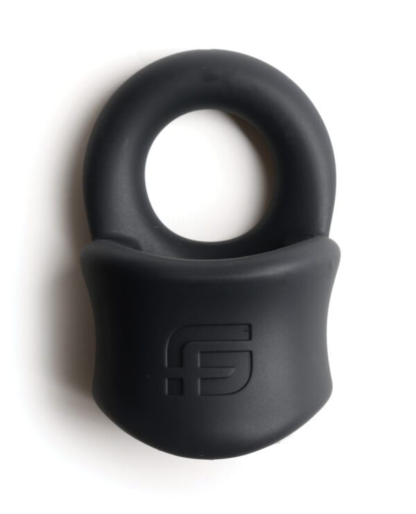 Sport Fucker Silicone Baller Ring - Black - Image 2