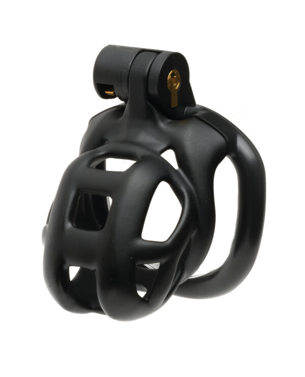 Sport Fucker Cellmate Guardian Chastity Cage - Size 0 Black - Image 2
