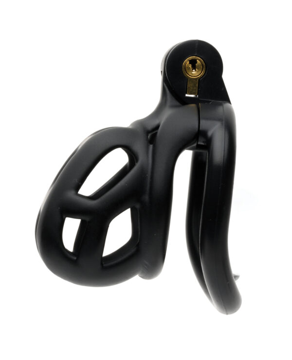 Sport Fucker Cellmate Guardian Chastity Cage - Size 0 Black - Image 3