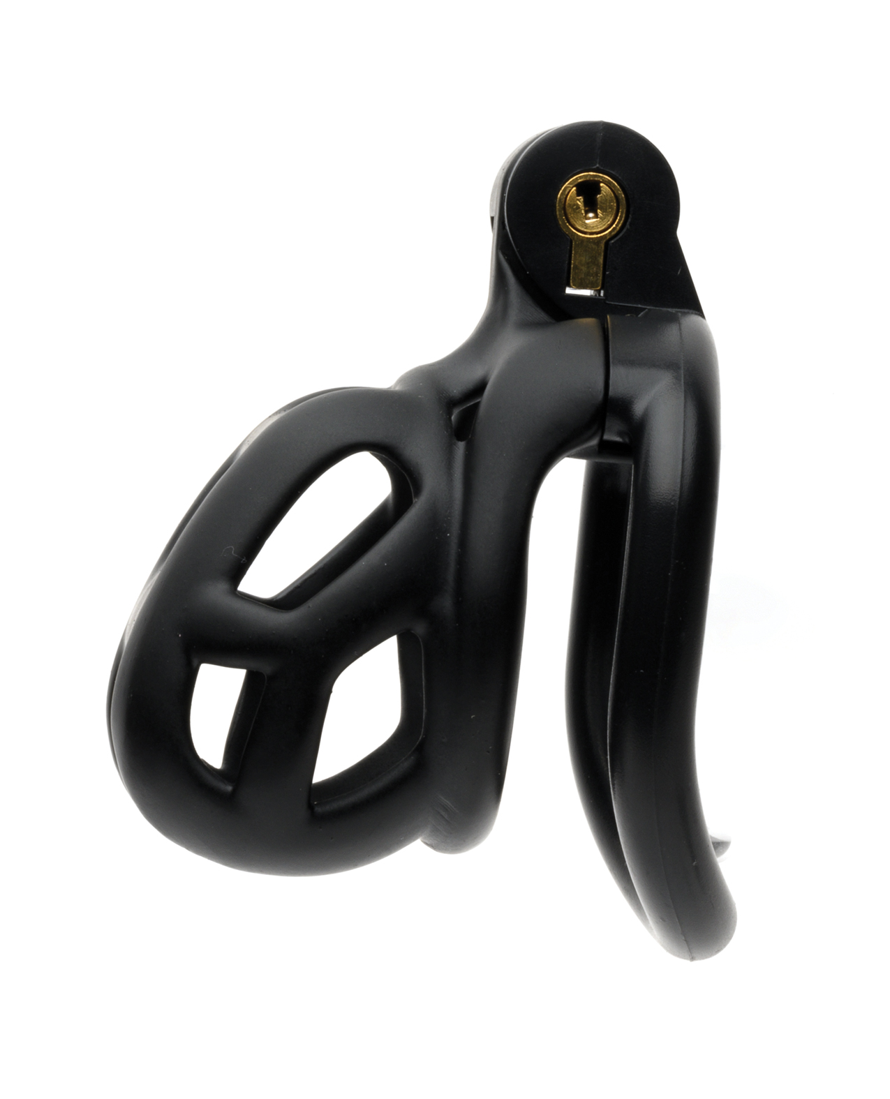 Sport Fucker Cellmate Guardian Chastity Cage - Size 0 Black - Image 3