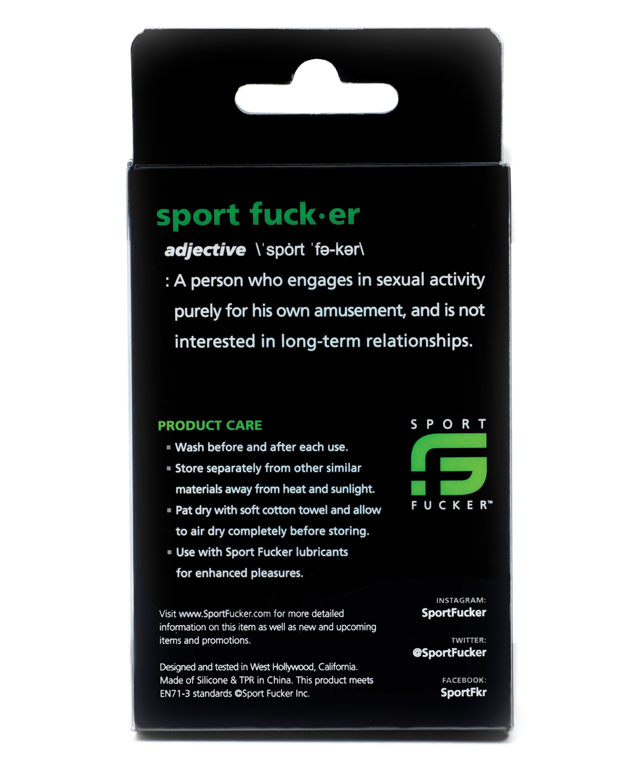 Sport Fucker Energy Ring - Black - Image 3