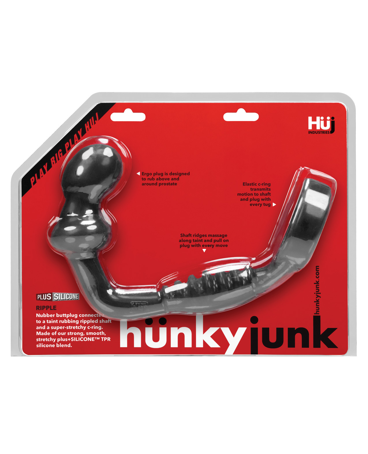 Hunky Junk Ripple Asslock - Tar - Image 3