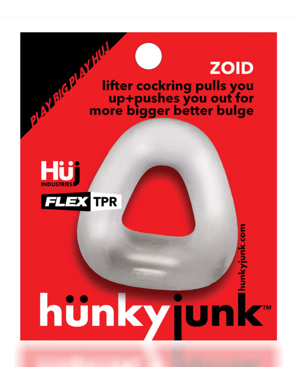 Hunky Junk Zoid Lifter Cockring - Clear Ice - Image 3