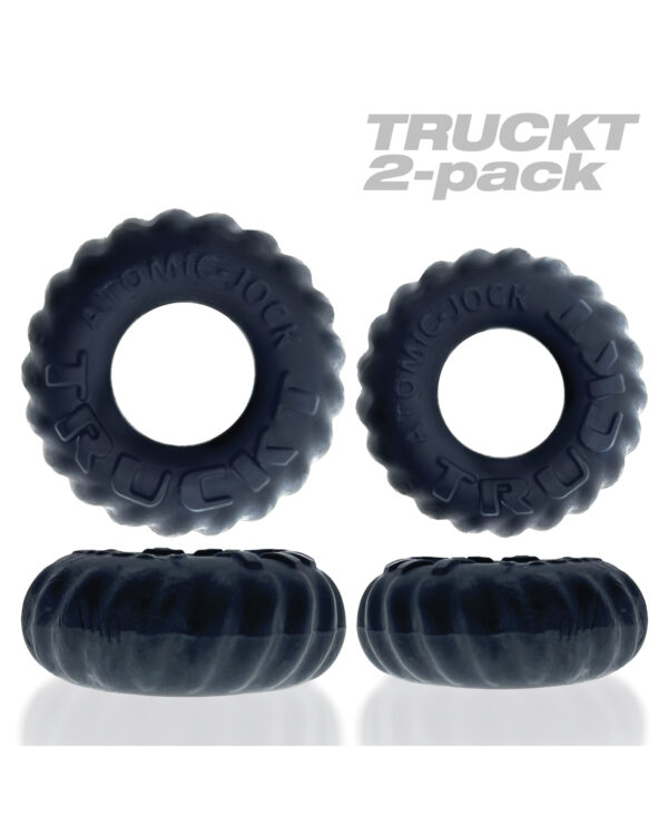 Oxballs TruckT Cock & Ball Ring Special Edition - Night Pack of 2 - Image 3
