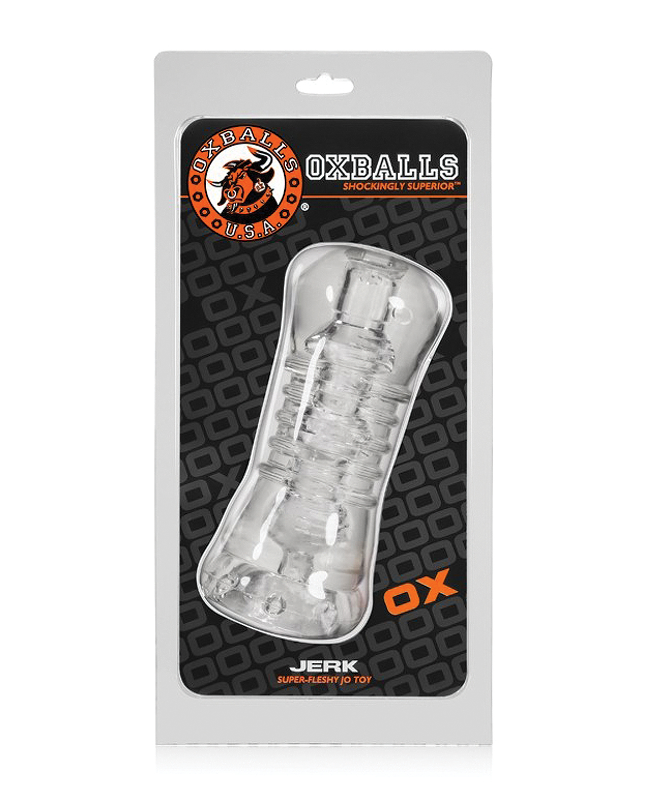 Oxballs Jerk Masturbator - Clear - Image 3