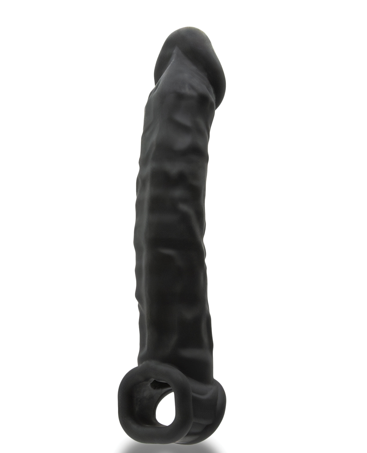 Oxballs Muscle Ripped Inner Ribbed Velvet-Smooth Cocksheath - Special Edition Black - Image 2