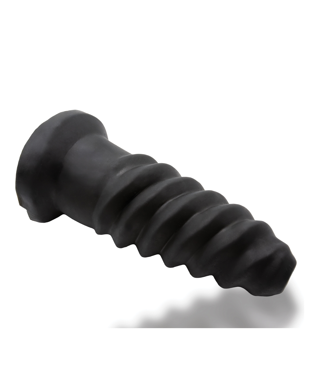 Oxballs Screwdhole Screw'd-in Open Tip Masturbator - Black - Image 2