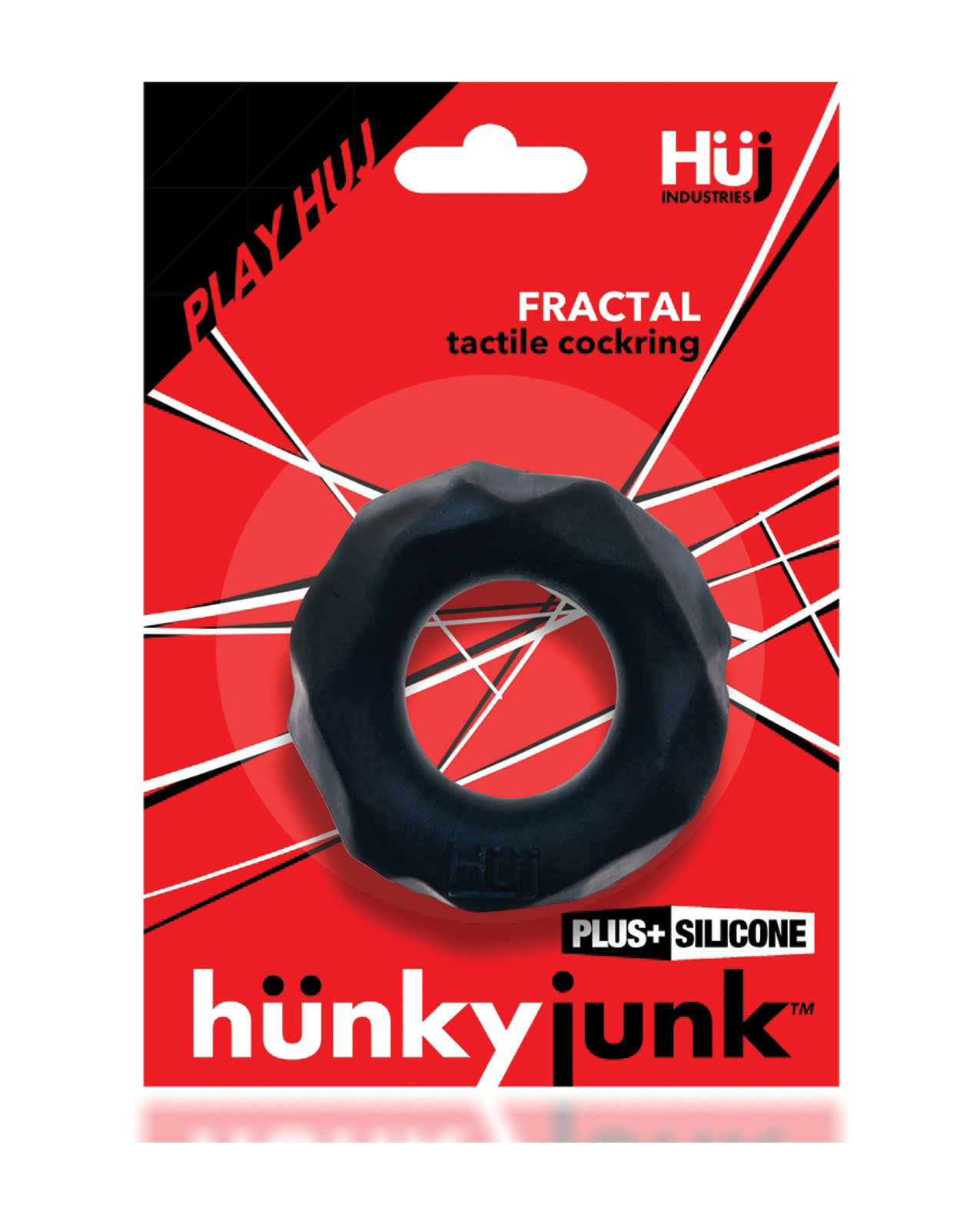 Hunky Junk Fractal Cockring - Tar Ice - Image 4