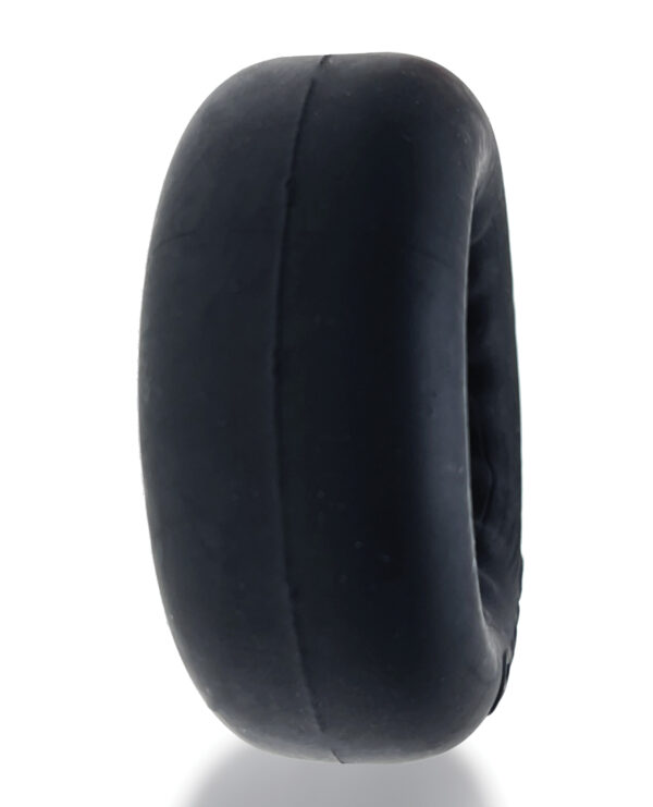 Oxballs Axis Rib Griphold Cockring - Black Ice - Image 4
