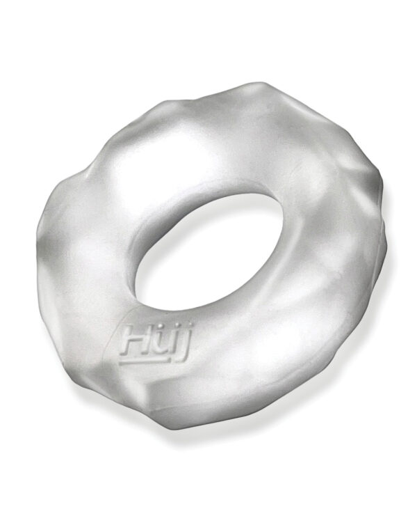Hunky Junk Fractal Cockring - Clear Ice - Image 2