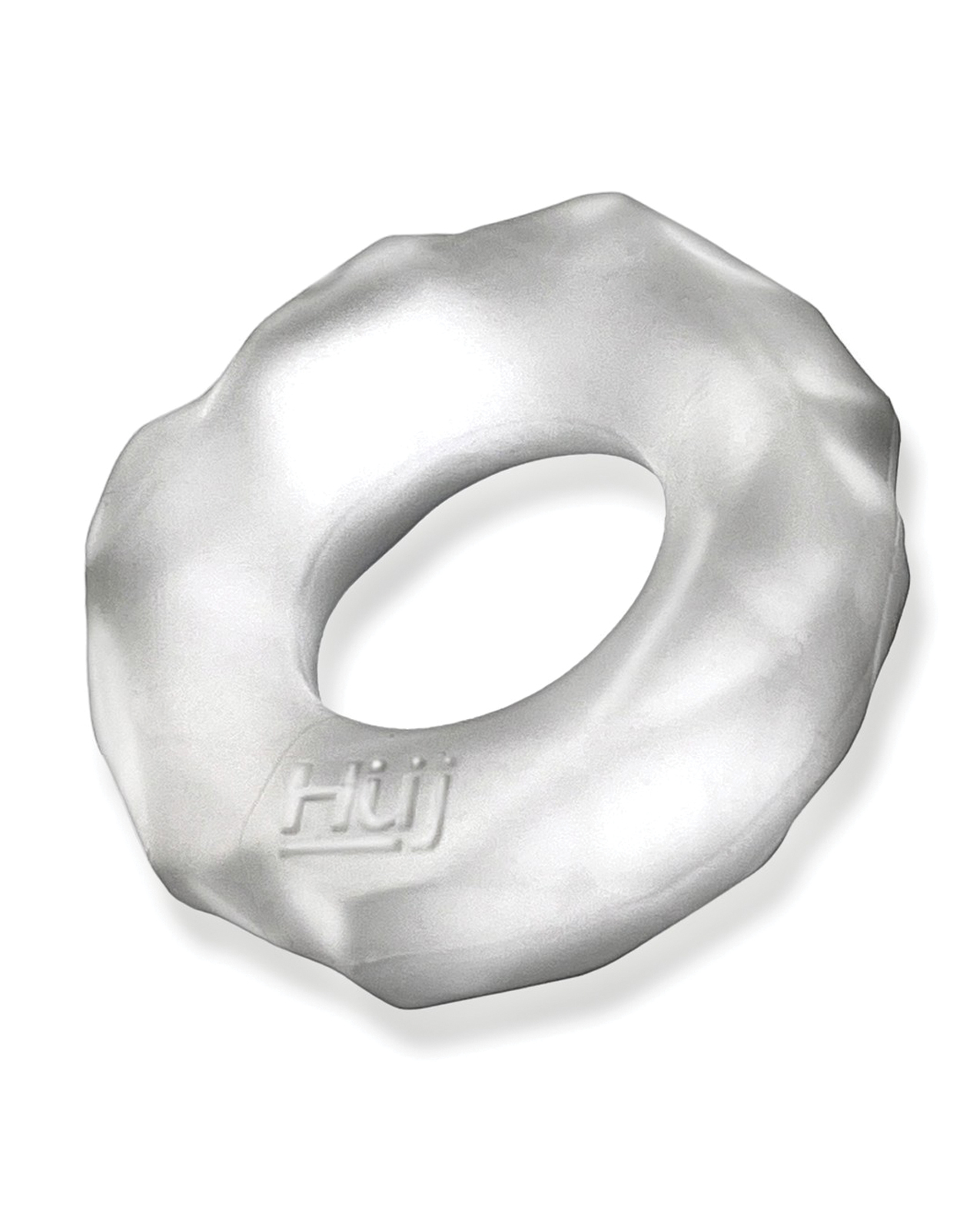 Hunky Junk Fractal Cockring - Clear Ice - Image 2