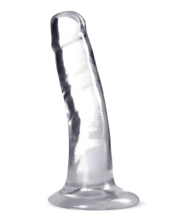 Blush B Yours Plus 5" Hard n' Happy Dildo - Clear - Image 3