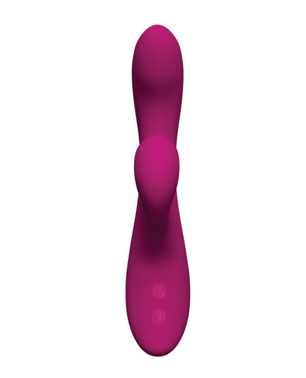 Blush Quinn Rabbit Vibrator - Burgundy - Image 3