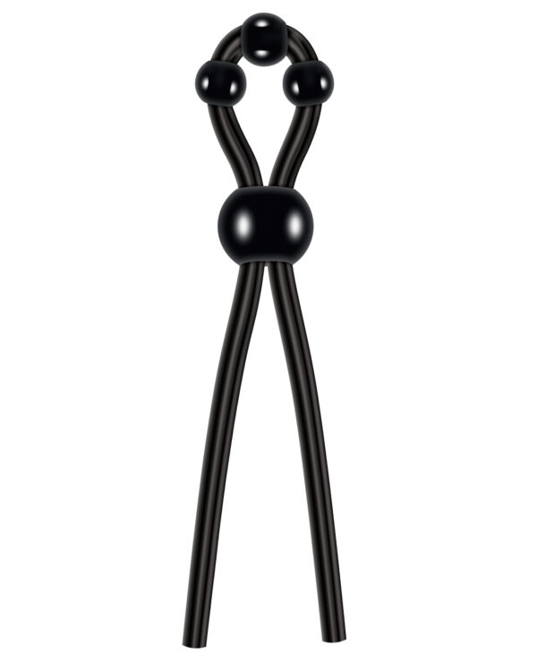 Zero Tolerance Ultimate Lasso Cock Ring - Black - Image 2