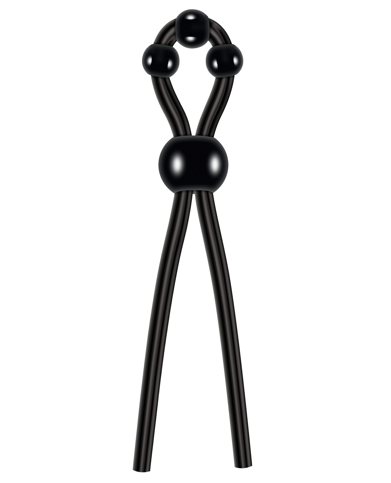 Zero Tolerance Ultimate Lasso Cock Ring - Black - Image 2
