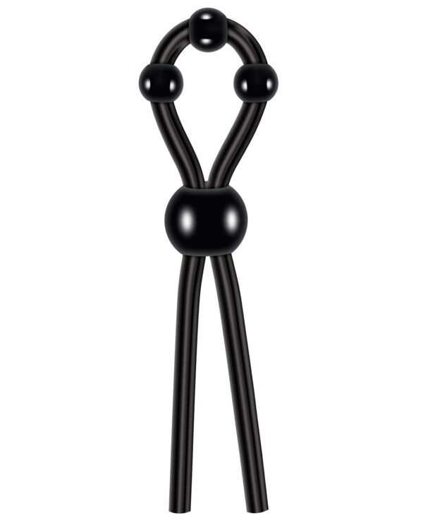 Zero Tolerance Ultimate Lasso Cock Ring - Black - Image 5