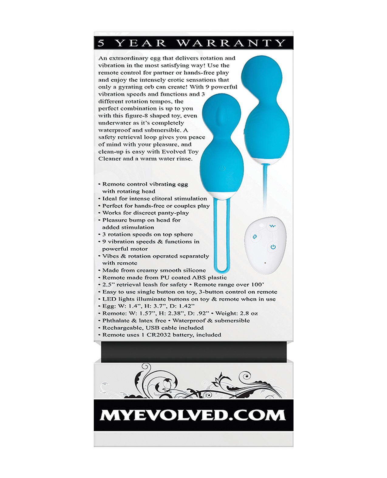 Evolved Twistin The Night Away Kegel Rechargeable - Blue - Image 2