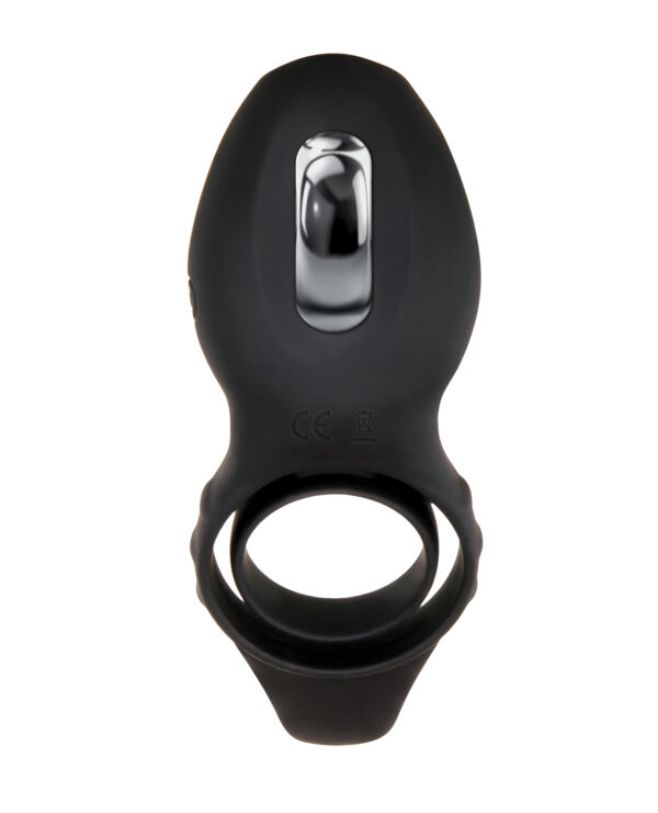 Zero Tolerance Mr. Flicker Vibrating Cock Ring - Black - Image 4