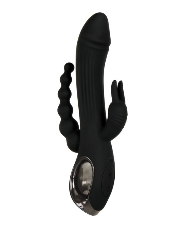 Evolved Trifecta Triple Stim Rechargeable - Black - Image 3