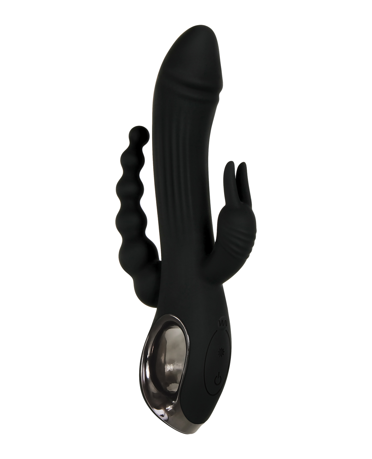 Evolved Trifecta Triple Stim Rechargeable - Black - Image 3